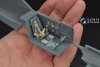 Quinta Studio QD32048 Bf 109E-3 3D-Printed & coloured Interior on decal paper (for Eduard kit) 1/32
